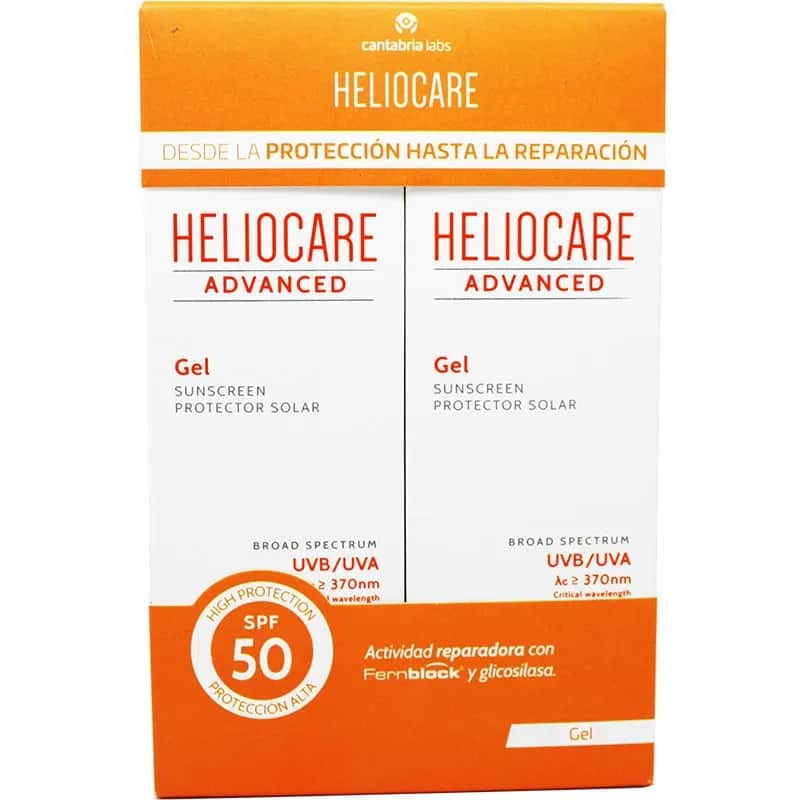Heliocare Advanced Gel Protector Solar SPF50 2x200ml