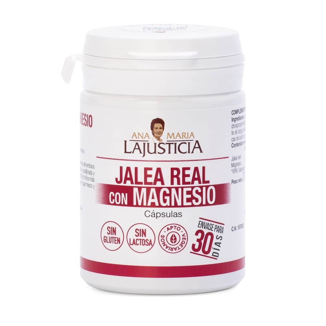 Ana María Lajusticia Jalea Real con Magnesio 60 cápsulas