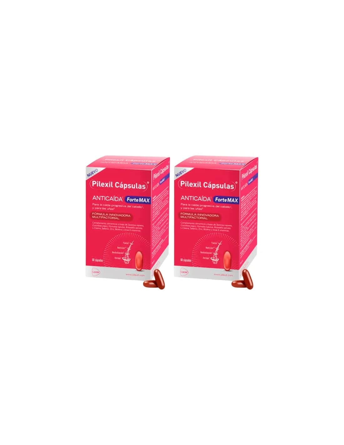 Pilexil Fortemax 60 cápsulas